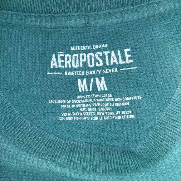 AEROPOSTAL MENS LONG SLEEVE T-SHIRT - Picture 3 of 4